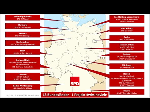 SPD 16 Bundesländer 1 Projekt #wirsindviele Trailer