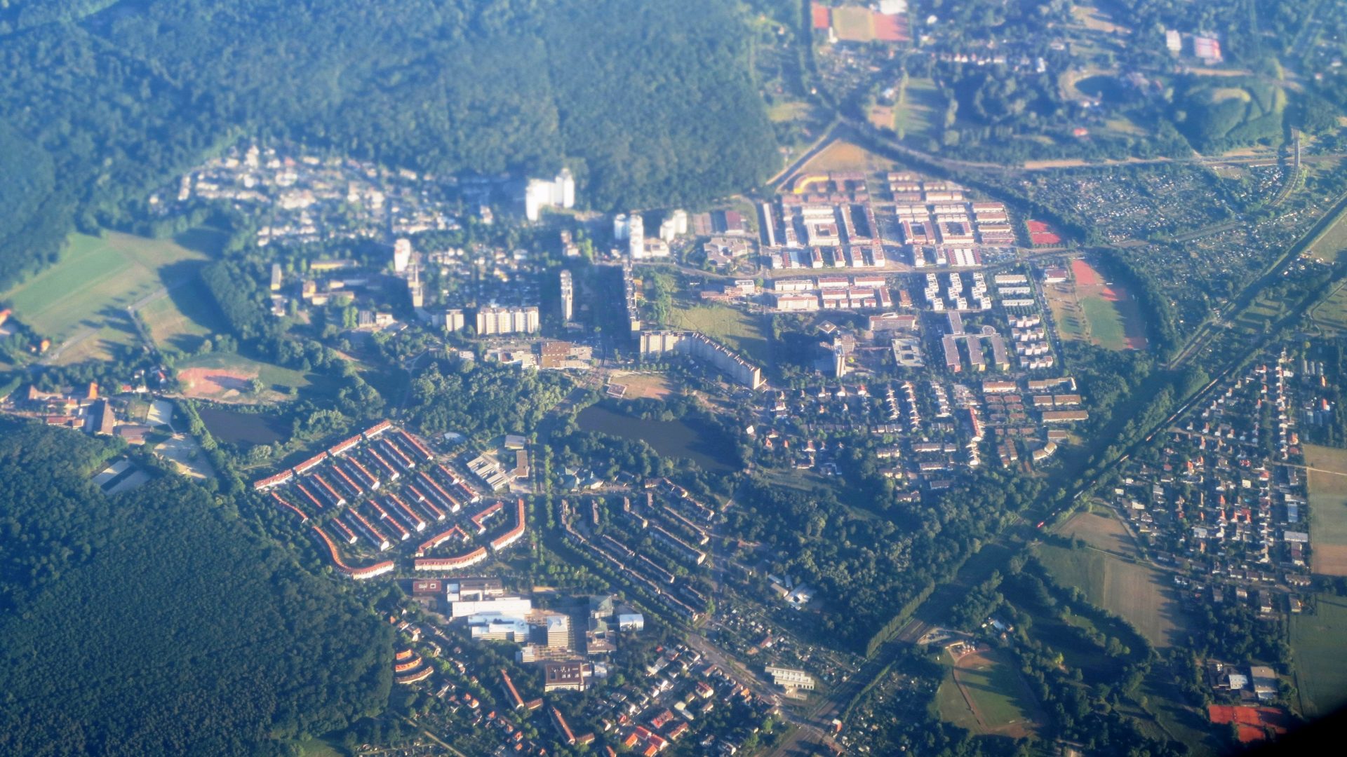 Luftbild Kranichstein